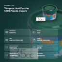 TÉMPERA JOVI ESCOLAR 35CC VERDE OSCURO - resumen de atributos