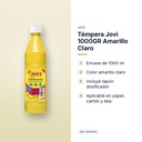 TÉMPERA JOVI 1000GR AMARILLO CLARO - características principales