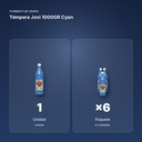 TÉMPERA JOVI 1000GR CYAN - formato de venta: paquete de 6