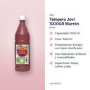 TÉMPERA JOVI 1000GR MARRON - características principales