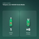 TÉMPERA JOVI 1000GR VERDE MEDIO - formato de venta: paquete de 6