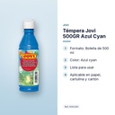 TÉMPERA JOVI 500GR AZUL CYAN - características principales