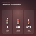TÉMPERA JOVI 500GR BERMELLON - formato de venta: paquete de 6, caja de 12
