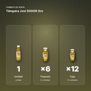 TÉMPERA JOVI 500GR ORO - formato de venta: paquete de 6, caja de 12