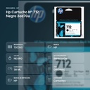 HP CARTUCHO Nº 712 NEGRO 3ED70A - resumen de atributos