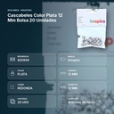 CASCABELES COLOR PLATA 12 MM BOLSA 20 UNIDADES - resumen de atributos