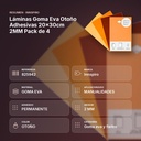 LÁMINAS GOMA EVA OTOÑO ADHESIVAS 20×30CM 2MM PACK DE 4 - resumen de atributos