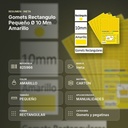 GOMETS RECTANGULO PEQUEÑO Ø 10 MM AMARILLO - resumen de atributos