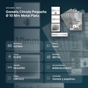 GOMETS CIRCULO PEQUEÑO Ø 10 MM METAL PLATA - resumen de atributos