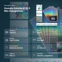 GOMETS ESTRELLA Ø 10,5 MM HOLOGRAFICO - resumen de atributos