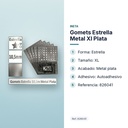 GOMETS ESTRELLA METAL XL PLATA - características principales