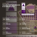 GOMETS TRIANGULO GRANDE Ø 20 MM PURPURA - resumen de atributos