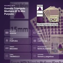 GOMETS TRIANGULO MEDIANO Ø 15 MM PURPURA - resumen de atributos
