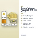 GOMETS TRIANGULO PEQUEÑO Ø 10,5 MM AMARILLO - características principales