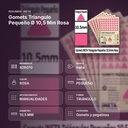 GOMETS TRIANGULO PEQUEÑO Ø 10,5 MM ROSA - resumen de atributos
