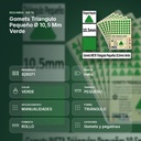 GOMETS TRIANGULO PEQUEÑO Ø 10,5 MM VERDE - resumen de atributos