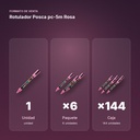 ROTULADOR POSCA PC-5M ROSA  - formato de venta: paquete de 6, caja de 144, palé de 288