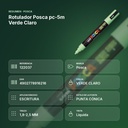 ROTULADOR POSCA PC-5M VERDE CLARO - resumen de atributos