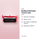 RODILLO ENTINTADOR TOVEL 5 UDS - características principales