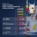 PASTEL EN BARRA FABER-CASTELL ESTUCHE 24 COLORES SURTIDOS - resumen de atributos