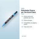 ROTULADOR POSCA PC-3M AZUL CLARO - características principales