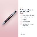 ROTULADOR POSCA PC-3M GRIS - características principales
