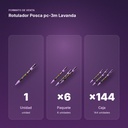 ROTULADOR POSCA PC-3M LAVANDA - formato de venta: paquete de 6, caja de 144, palé de 576