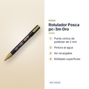 ROTULADOR POSCA PC-3M ORO - características principales