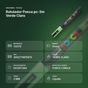 ROTULADOR POSCA PC-3M VERDE CLARO - resumen de atributos