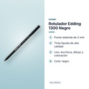 ROTULADOR EDDING 1300 NEGRO - características principales