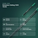 ROTULADOR EDDING 1300 VERDE - resumen de atributos