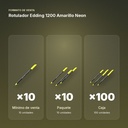 ROTULADOR EDDING 1200 AMARILLO NEON - formato de venta: paquete de 10, caja de 100