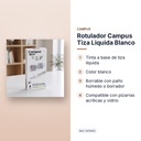 ROTULADOR CAMPUS TIZA LIQUIDA BLANCO - características principales