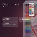 ROTULADOR CARIOCA BIRELLO 30 C - resumen de atributos