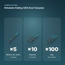 ROTULADOR EDDING 1200 AZUL TURQUESA - formato de venta: paquete de 10, caja de 100