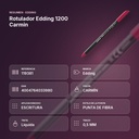 ROTULADOR EDDING 1200 CARMIN - resumen de atributos