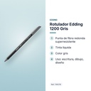 ROTULADOR EDDING 1200 GRIS - características principales