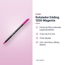 ROTULADOR EDDING 1200 MAGENTA - características principales