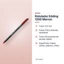 ROTULADOR EDDING 1200 MARRON - características principales