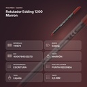 ROTULADOR EDDING 1200 MARRON - resumen de atributos
