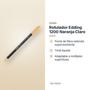 ROTULADOR EDDING 1200 NARANJA CLARO - características principales