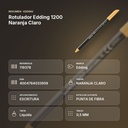 ROTULADOR EDDING 1200 NARANJA CLARO - resumen de atributos