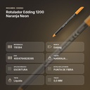 ROTULADOR EDDING 1200 NARANJA NEON - resumen de atributos