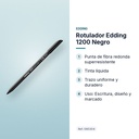 ROTULADOR EDDING 1200 NEGRO - características principales