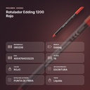 ROTULADOR EDDING 1200 ROJO - resumen de atributos