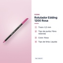 ROTULADOR EDDING 1200 ROSA - características principales