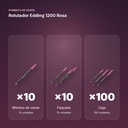 ROTULADOR EDDING 1200 ROSA - formato de venta: paquete de 10, caja de 100