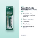RECAMBIO VERDE ROTULADOR FREE FLOW - características principales