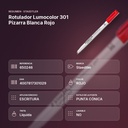 ROTULADOR LUMOCOLOR 301 PIZARRA BLANCA ROJO - resumen de atributos
