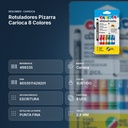 ROTULADORES PIZARRA CARIOCA 8 COLORES - resumen de atributos